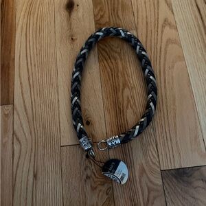 Brighton Bag Stap Silver/Black